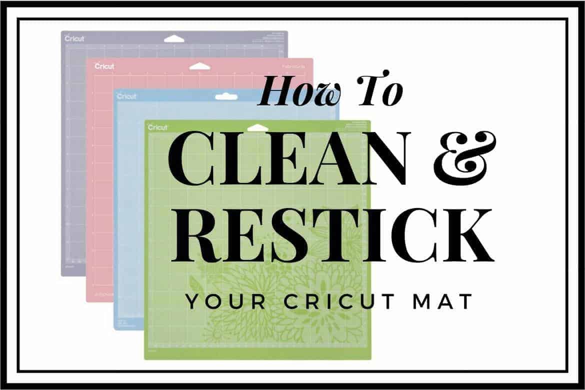How to Clean a Cricut Mat