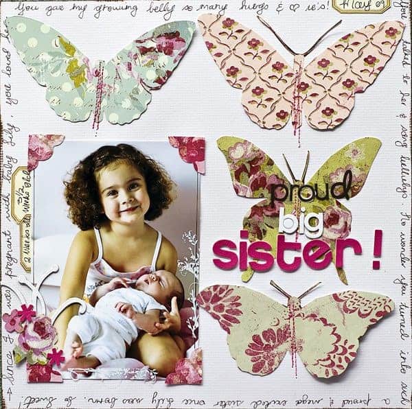 Big Sister Scrapbook