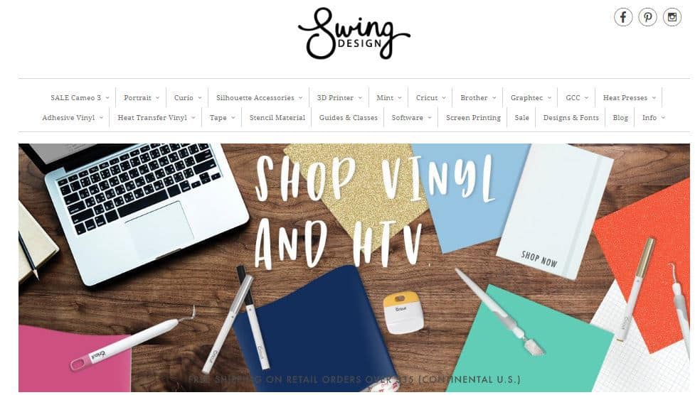 places to buy vinyl: Swing Design Vinyl Shop