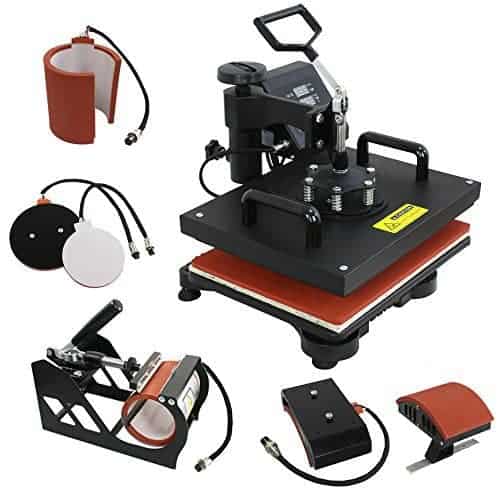 F2C 5-in-1 Digital Heat Press Machine Review
