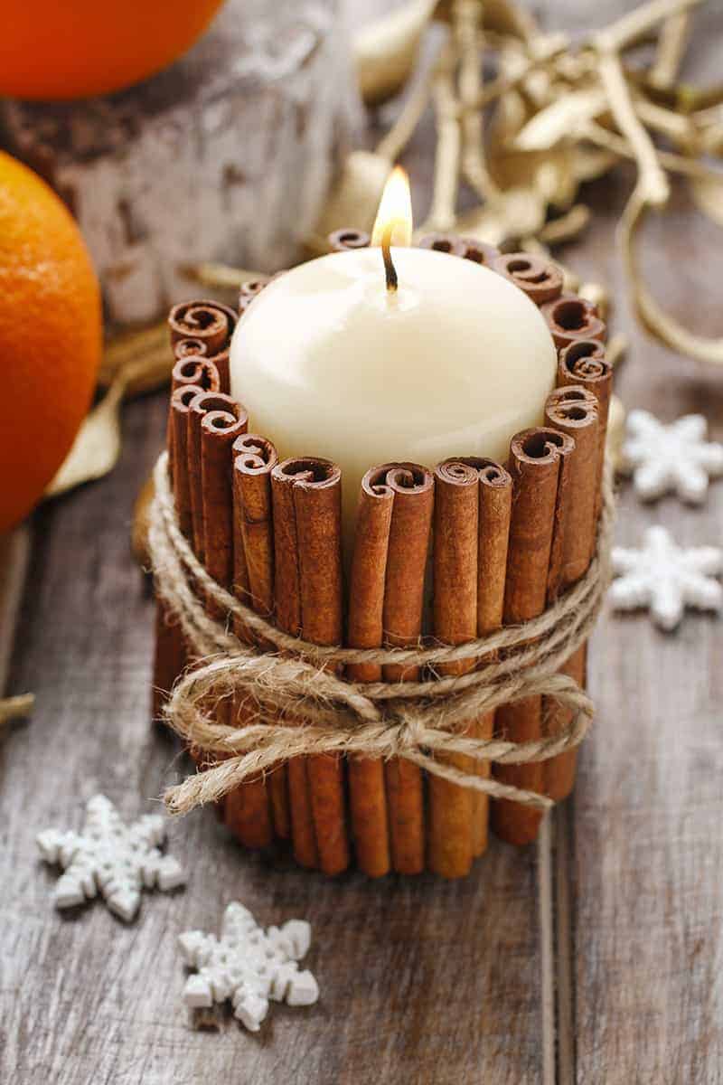 DIY Candle Decoration Gift Idea