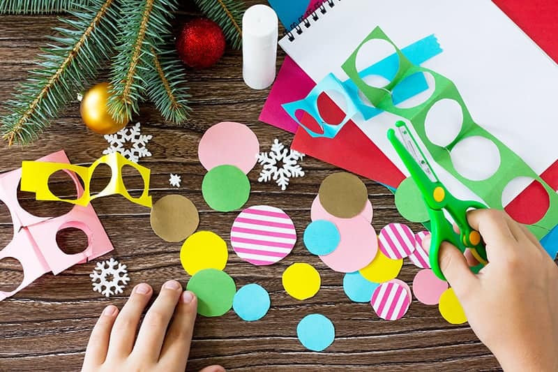 DIY Christmas Card Craft Idea for Kids