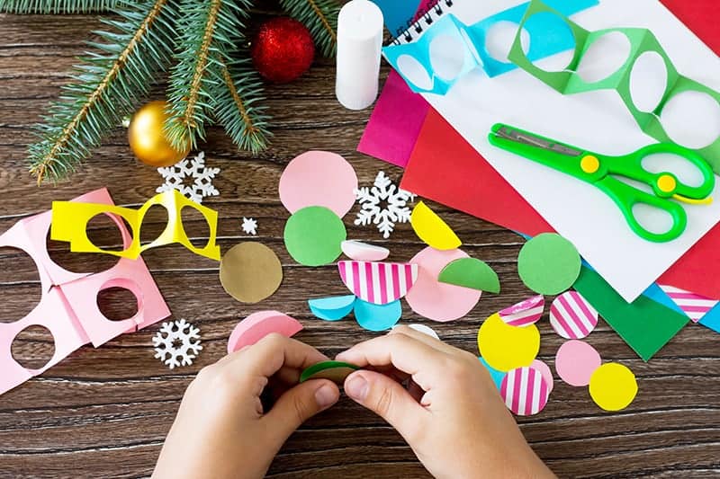 DIY Handmade Christmas Card for Kids