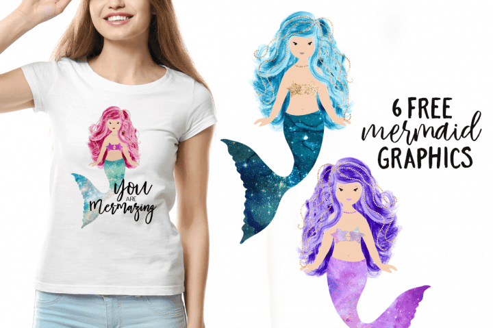 Free Mermaid Graphics