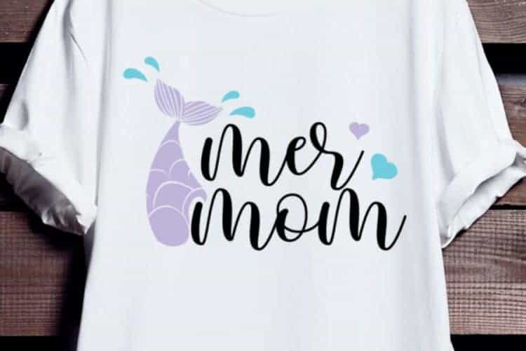 Free Mermom SVG Cricut File