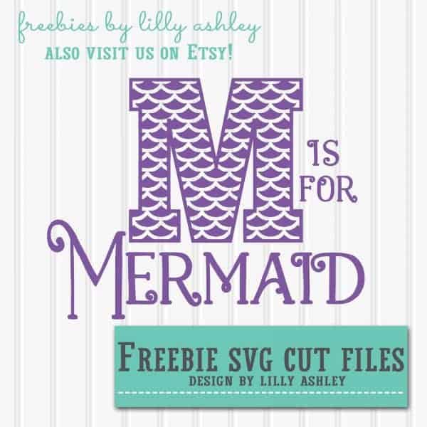 Mermaid Free Cut File