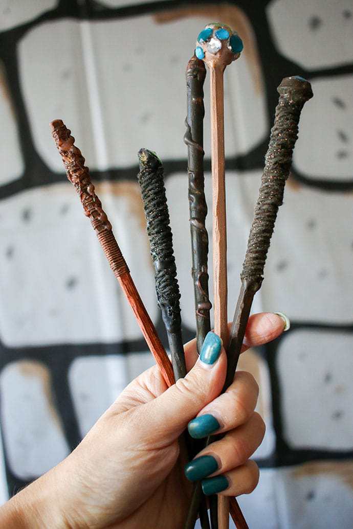how to make a harry potter wand