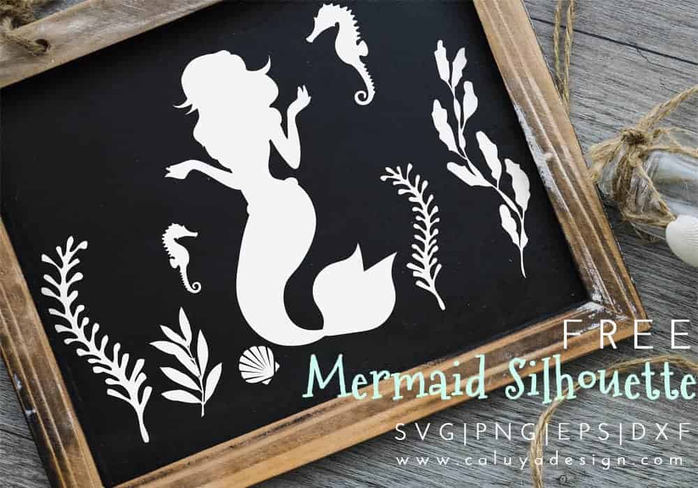 mermaid silhouette svg