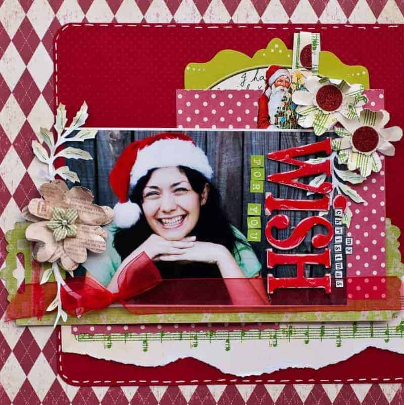 christmas scrapbook ideas