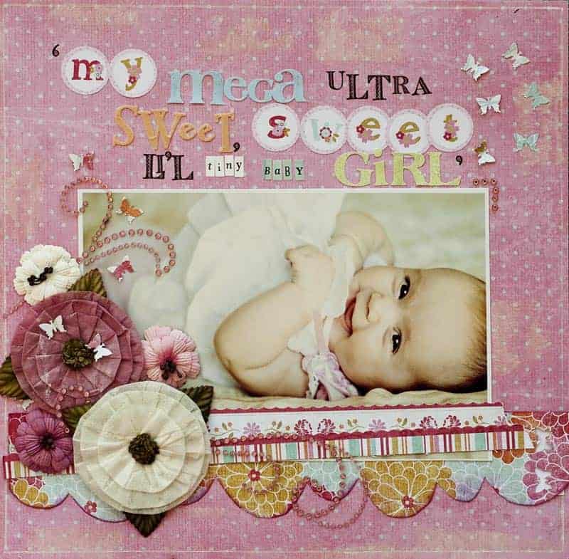  scrapbook baby album