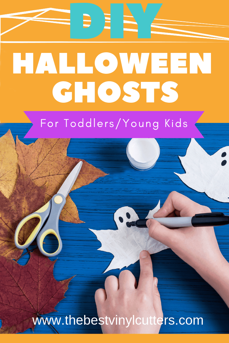 DIY Halloween Ghost Leaves for Toddlers