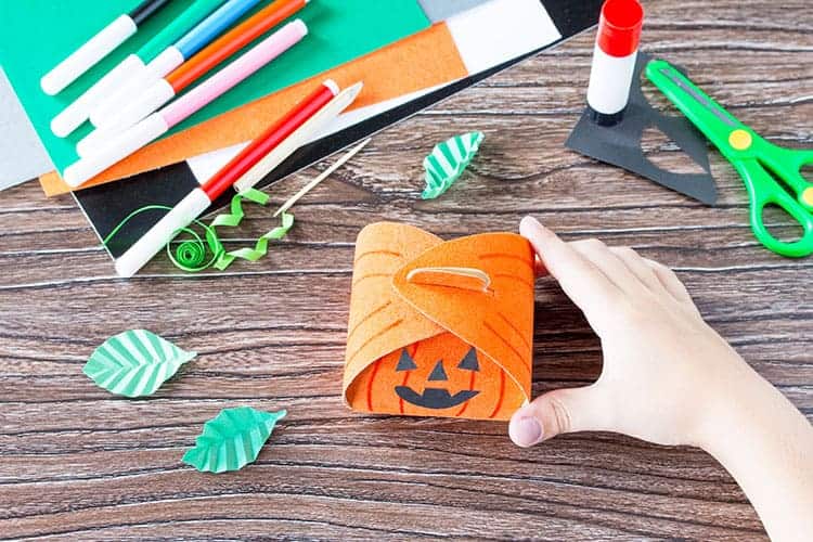 DIY Halloween Gift Box Template and Tutorial