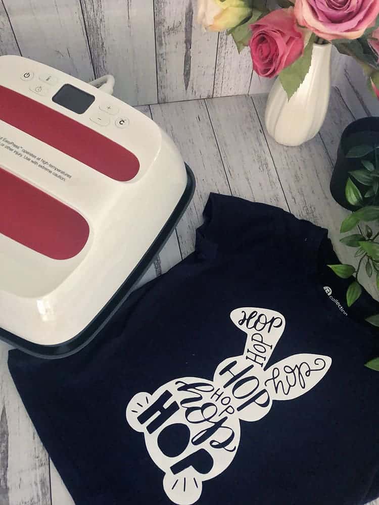 Easter Vinyl Shirt with Heat Press