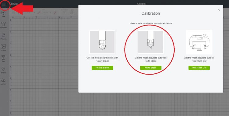 How to calibrate the Cricut Knife Blade