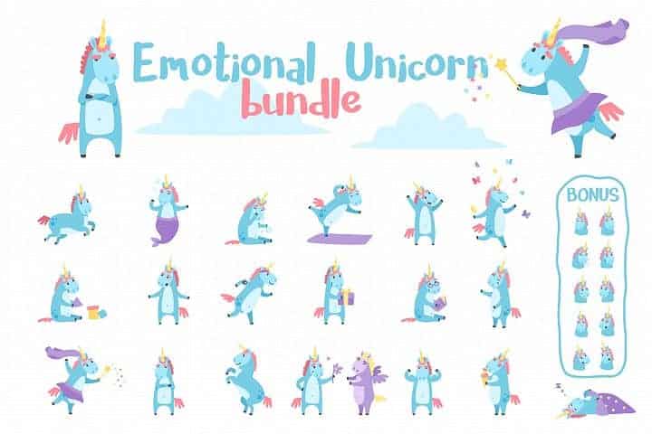 Download Collection of the Best Free Unicorn SVG Files on the Web