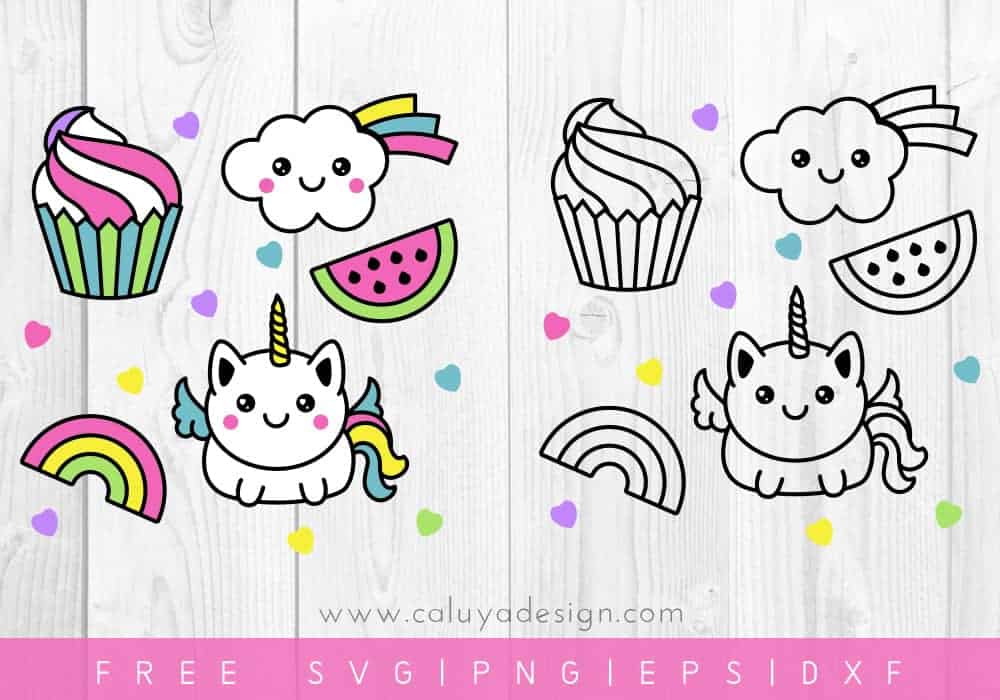 Download Collection Of The Best Free Unicorn Svg Files On The Web PSD Mockup Templates