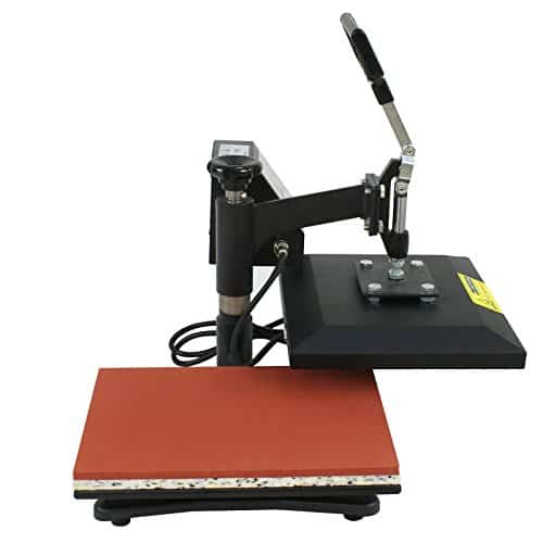 Swing Away Heat Press Open