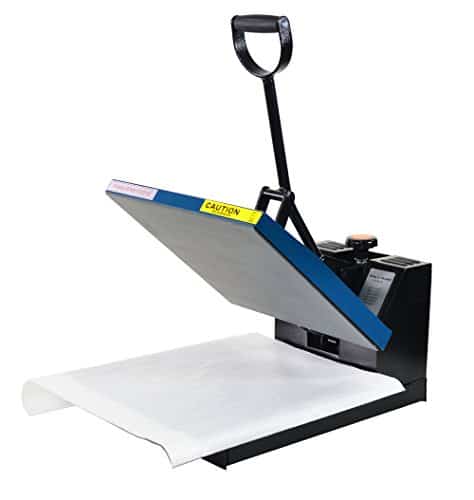 Clamshell Heat Press Open