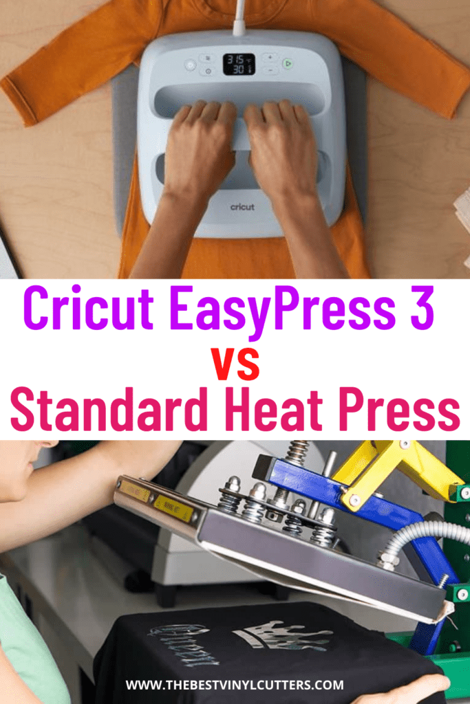 Cricut EasyPress3 vs Heat Press - Which is Best