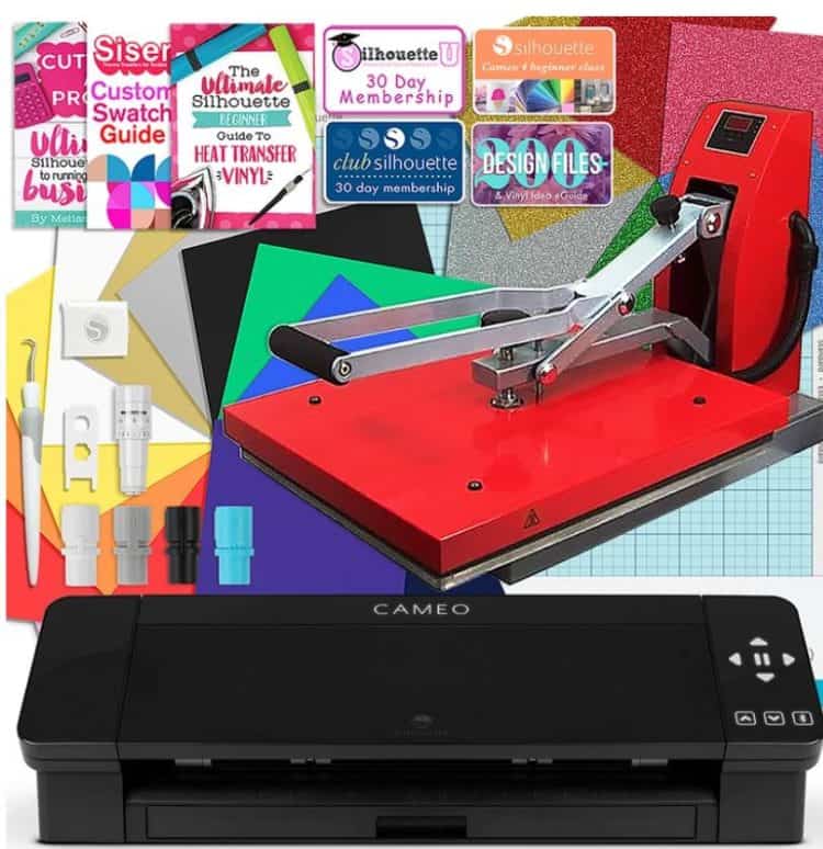Cameo 4 plus siser heat press