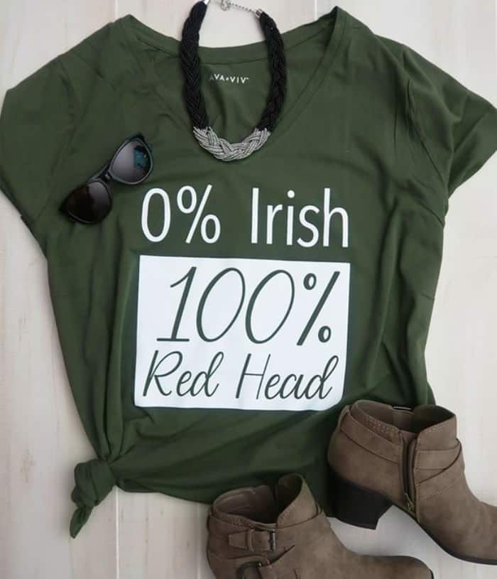 cricut st patrick's day shirt