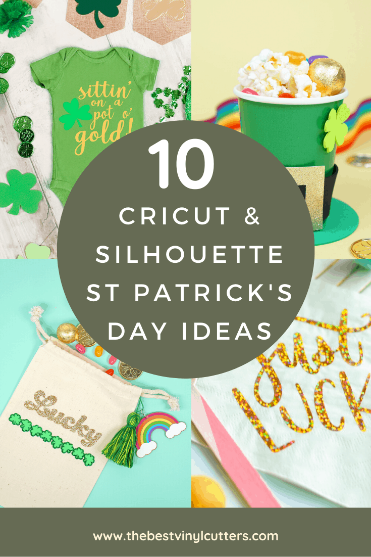 Cricut and Silhouette St Patrick's Day Craft Ideas