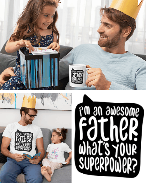 I'm an awesome father's day free svg