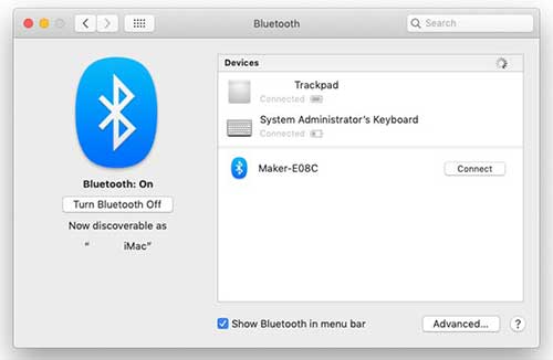 Bluetooth Mac