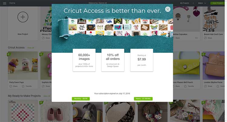 Cricut-Access-Membership