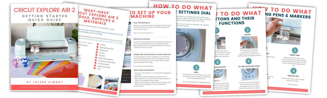 Cricut Explore Air 2 Guide for Dummies