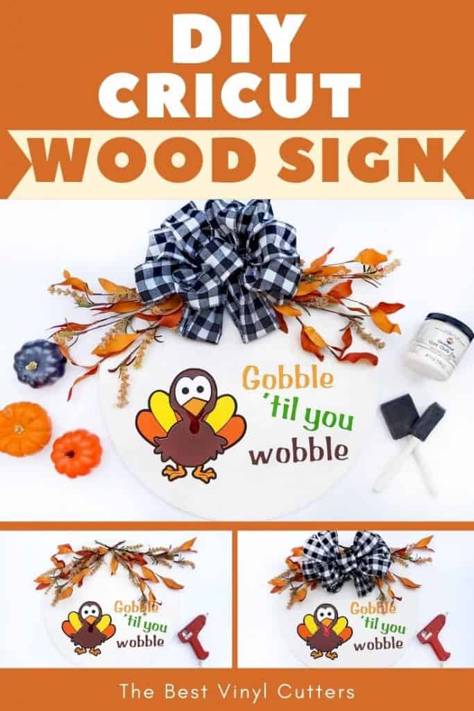 DIY Cricut Wood Sign Tutorial Pin