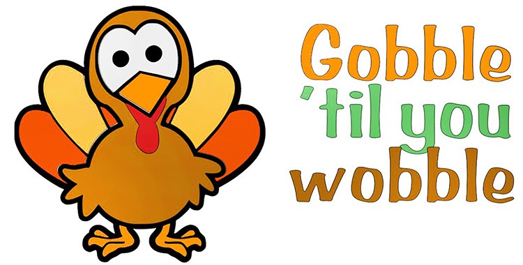 FREE Gobble till you Wobble Project Link for Cricut Design Space
