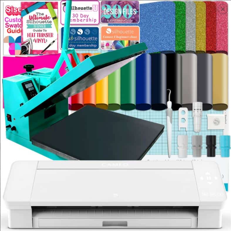 Cameo 4 plus heat press bundle deal