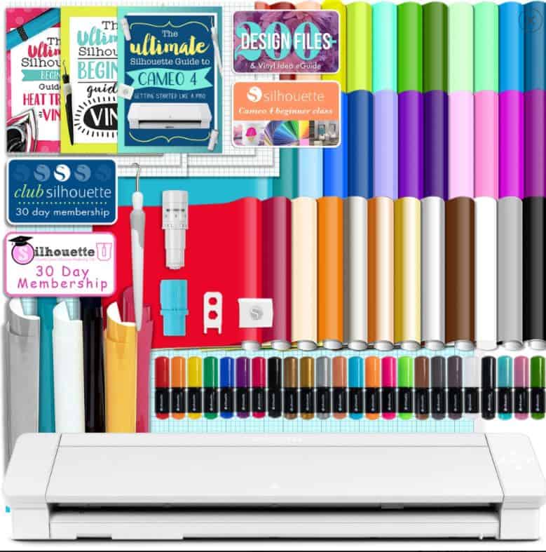 Silhouette Cameo 4 PRO 24 Bundle Black Friday