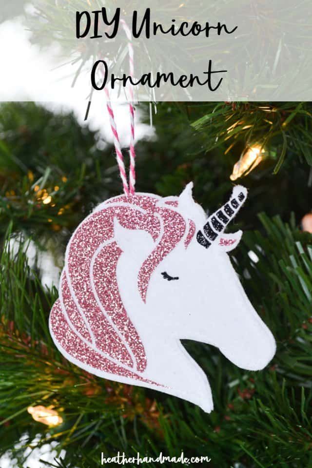 DIY Unicorn Ornament