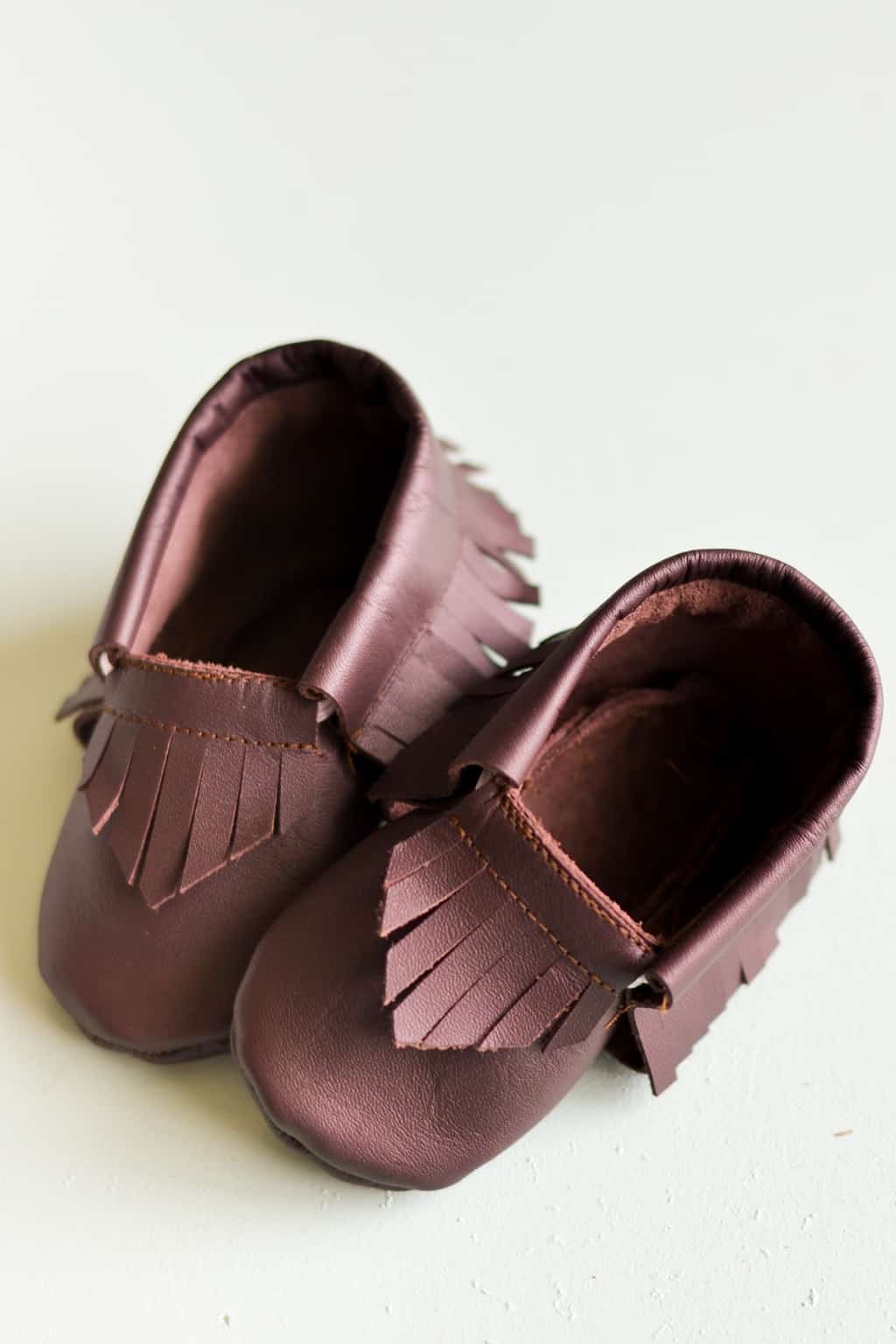 Every new mama in the world will want to purchase these absolutely adorable little baby moccasins!