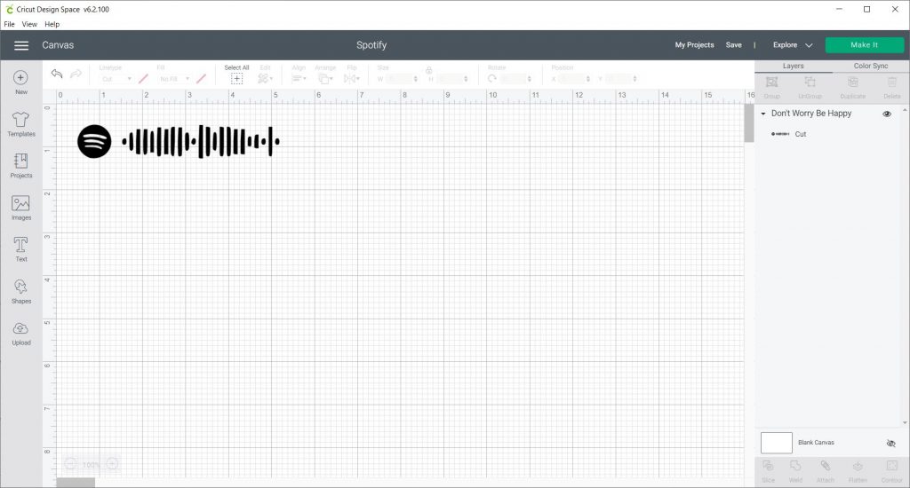 How to Make Spotify Glass Artwork with Cricut