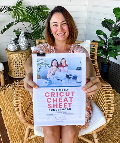 Cricut Cheat Sheet Book Promo 3