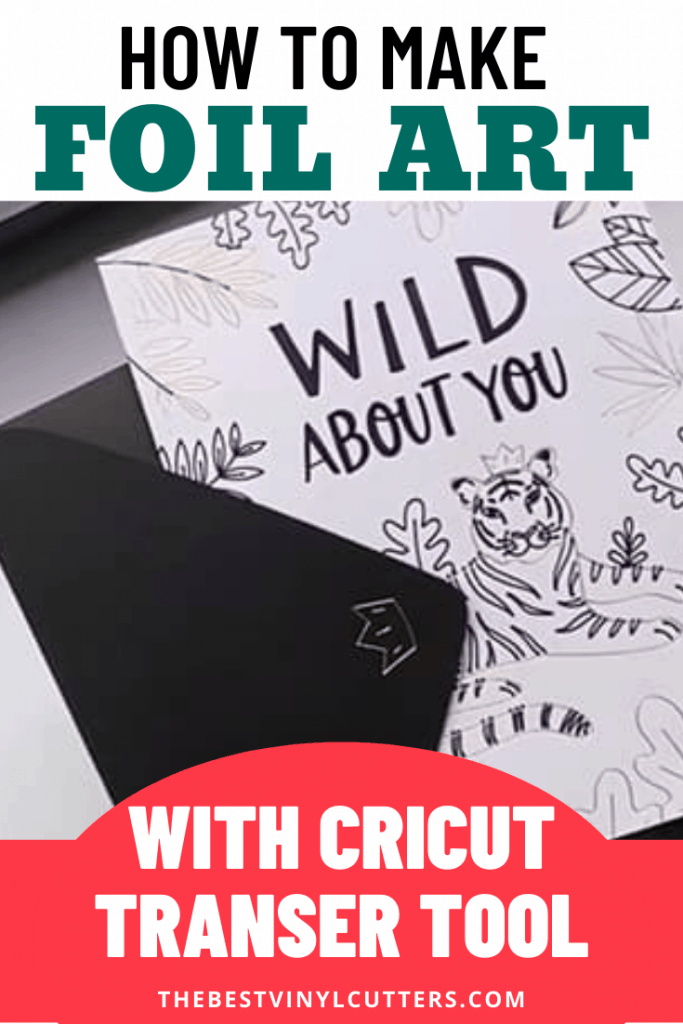 How to Make Foil Art with Cricut Transfer Tool