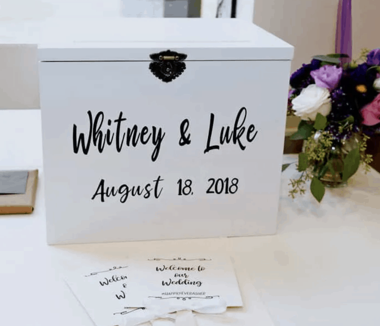 Wedding Card Box