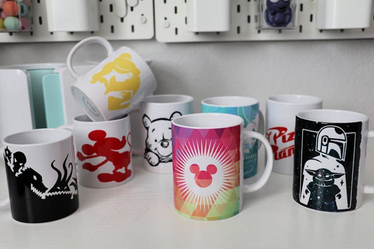 Cricut Disney Mugs