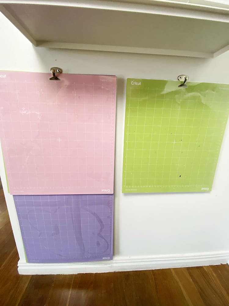 How to store the Cricut Mats