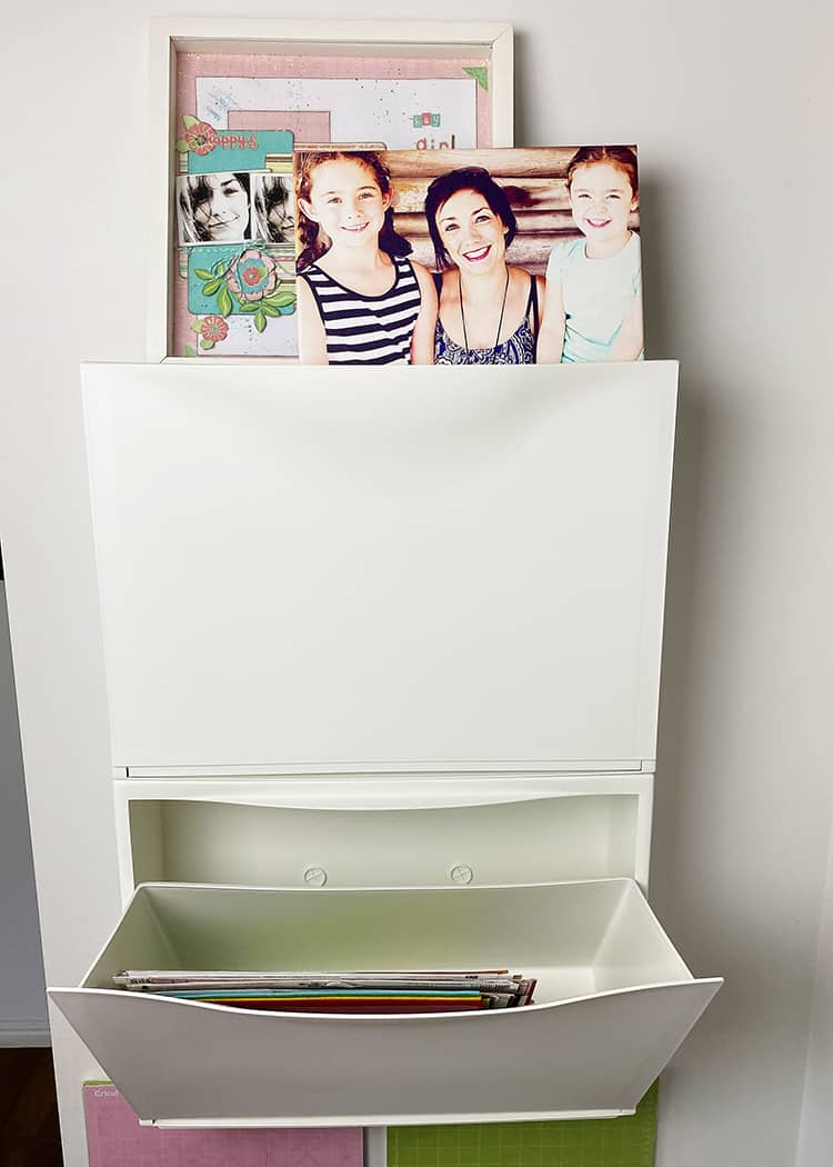 Ikea Shoe Holder for cardstock