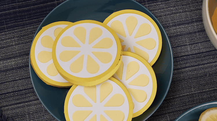 3D Lemon Slice