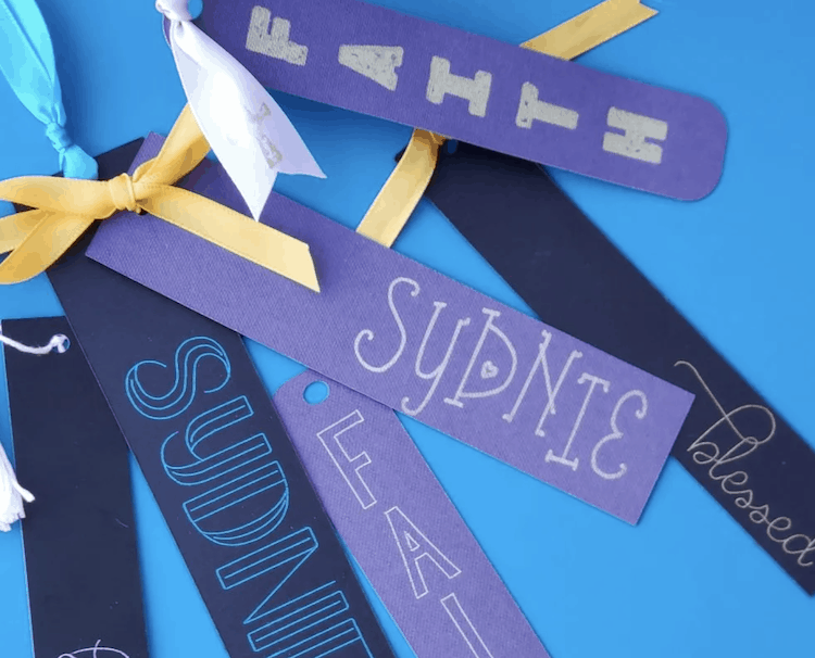 DIY Cricut Bookmarks