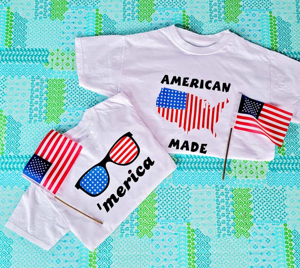 American Made Sign on Tshirts for 4th of July