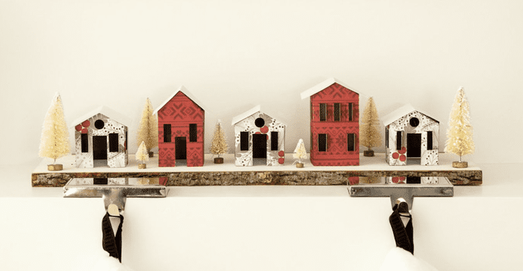 Paper Christmas Village