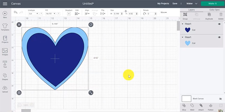 Select layers