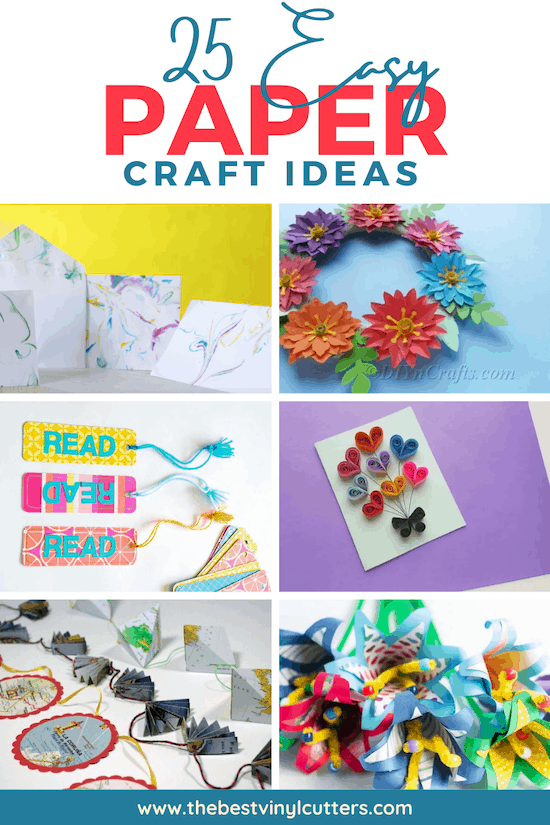 25 Easy Paper Craft Projects