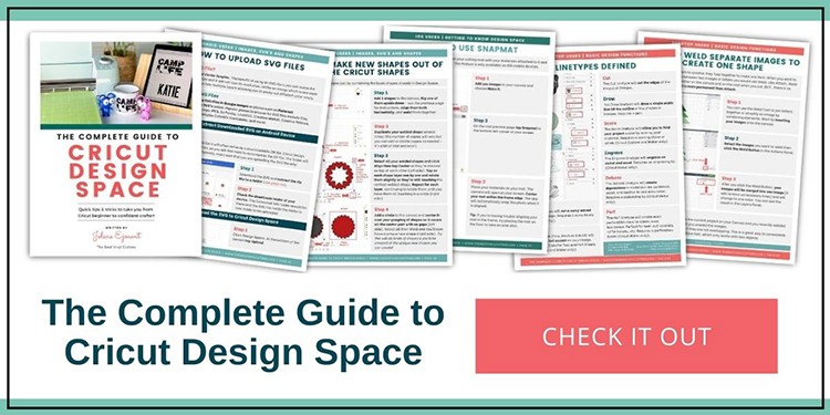 Cricut Design Space Cheat Sheets